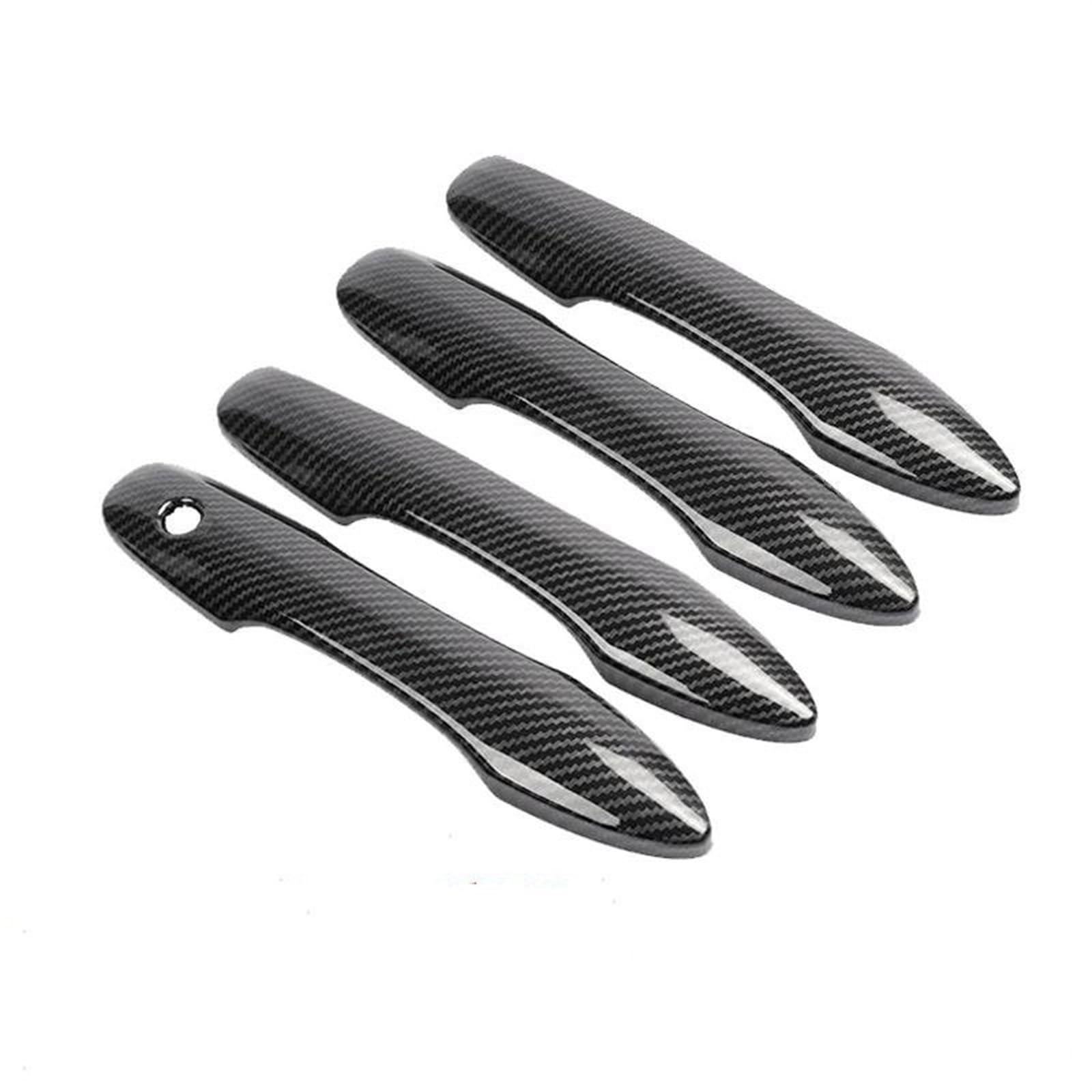 Noheeu Style 11 Car Exterior Door Handle Cover Decorative Replacement Parts For Toyota For Prius Mk4 Xw50 2016-2019(Style 11)
