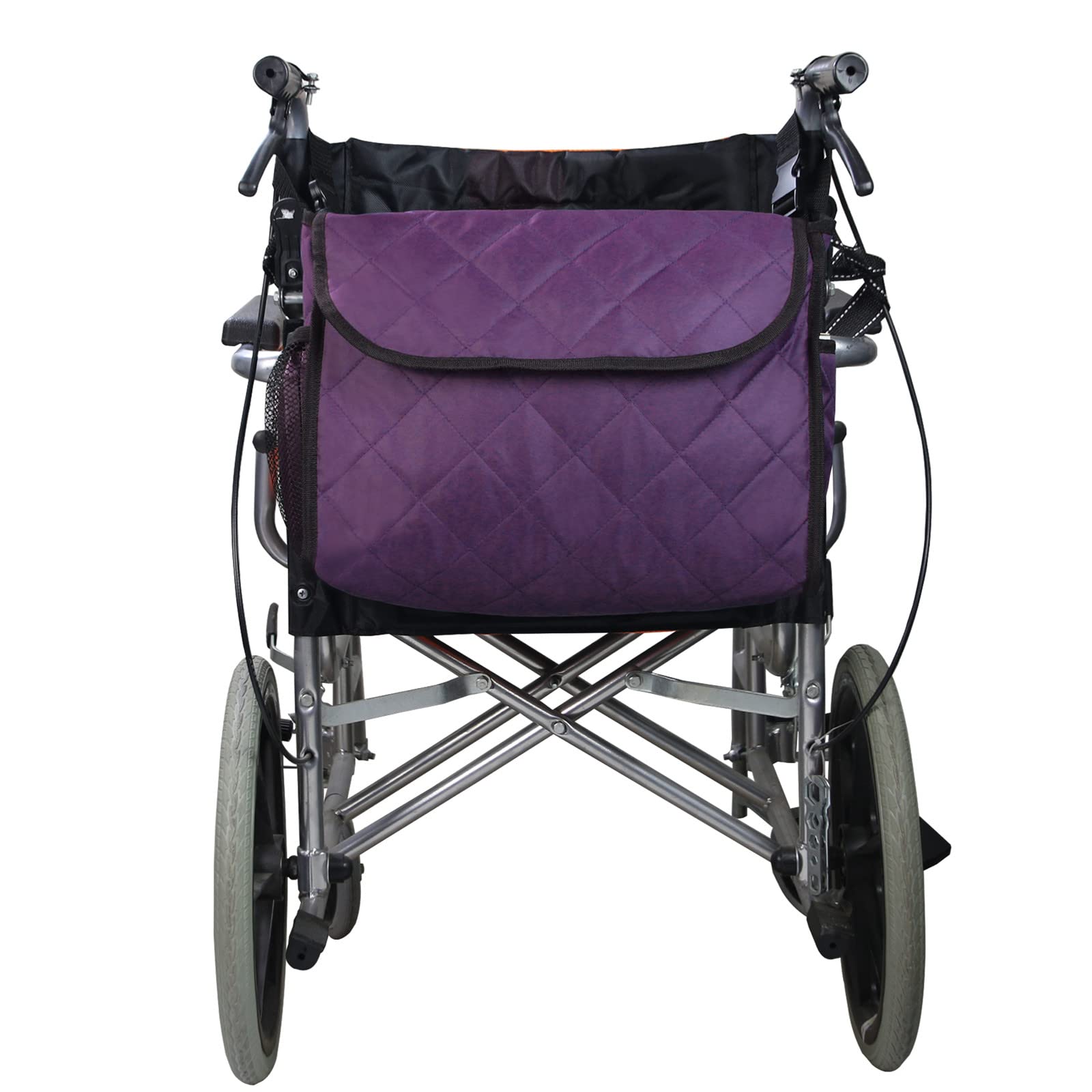 Mochila para silla de ruedas, bolsa para silla de ruedas, 6 colores, accesorio grande para colgar en la espalda, ligera, organizadores de almacenamiento para sillas de ruedas para caminantes,
