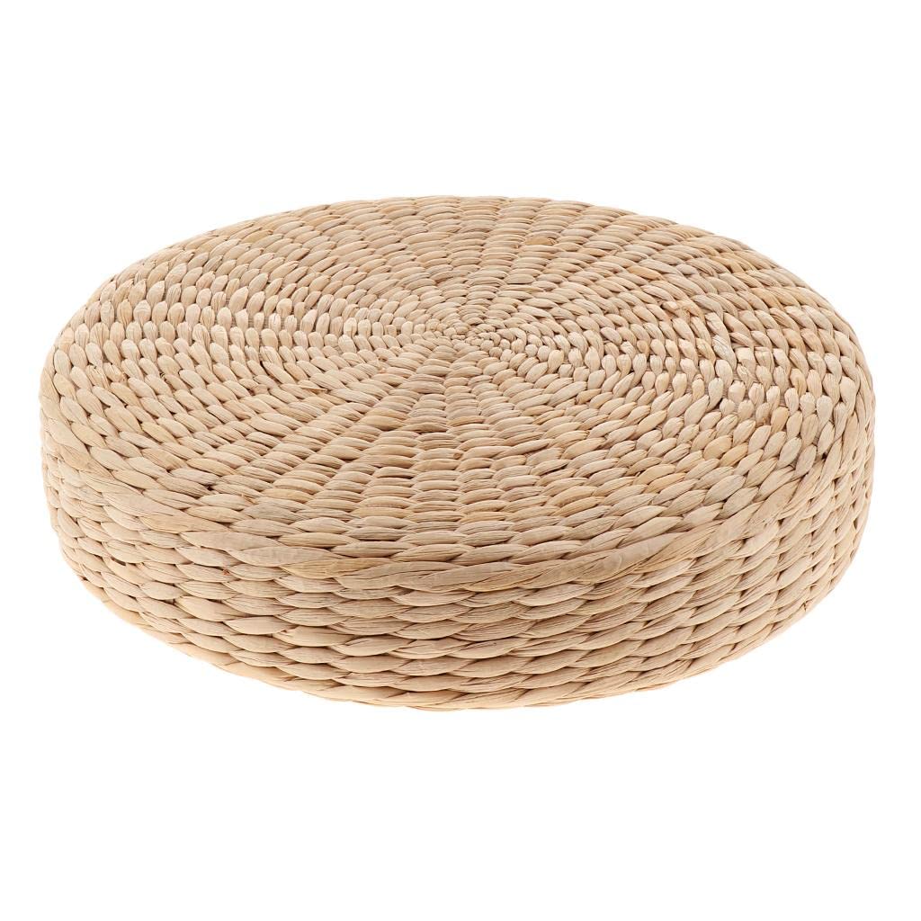 Japanese Straw Cushion Tatami Floor Cushion 30x30x6cm|Cushion Covers|Garden & Outdoor Furniture|Furniture