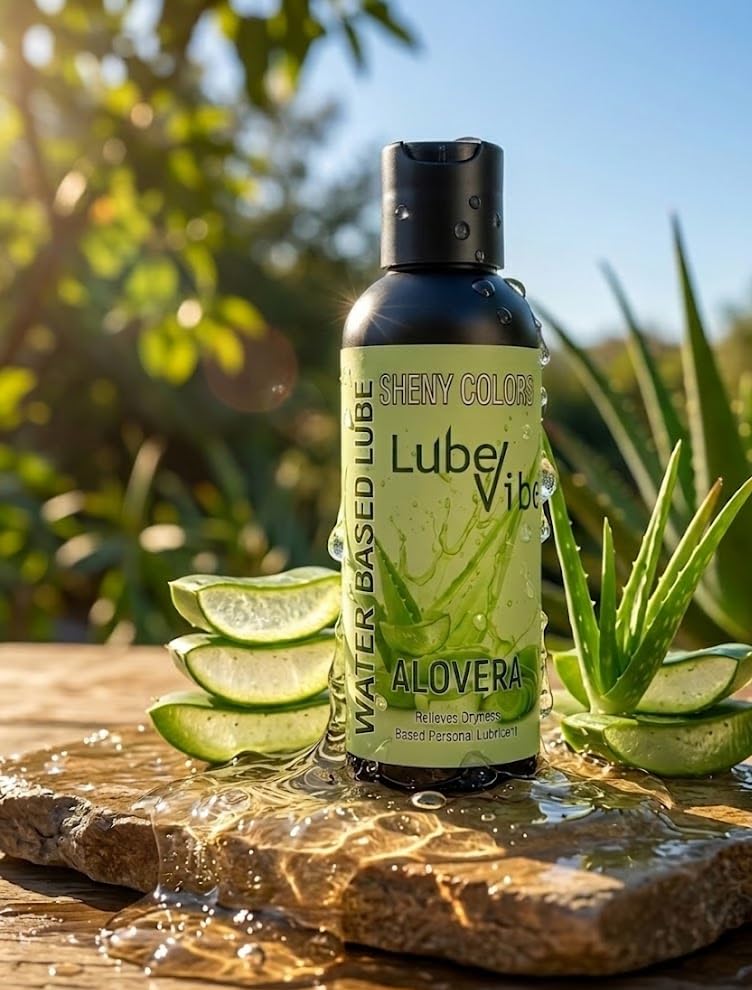Aloe Vera Deep Hydration Lubricating Gel Blend Crystal Clear Aloe Vera Water Soluble Lubrication Gel-image-49