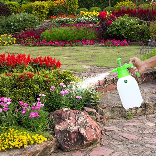 Trustbasket Pressure Sprayer 2 Ltr | Spray Bottle For Plants | Gardening Water Pump Sprayer | Plant Spray Bottle For Garden | Spray Bottles For Gardening, Green
