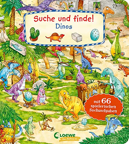 Suche und finde! - Dinos: Wimmelbuch ab 2 Jahren mit 66 spannenden Suchaufgaben zum Entdecken