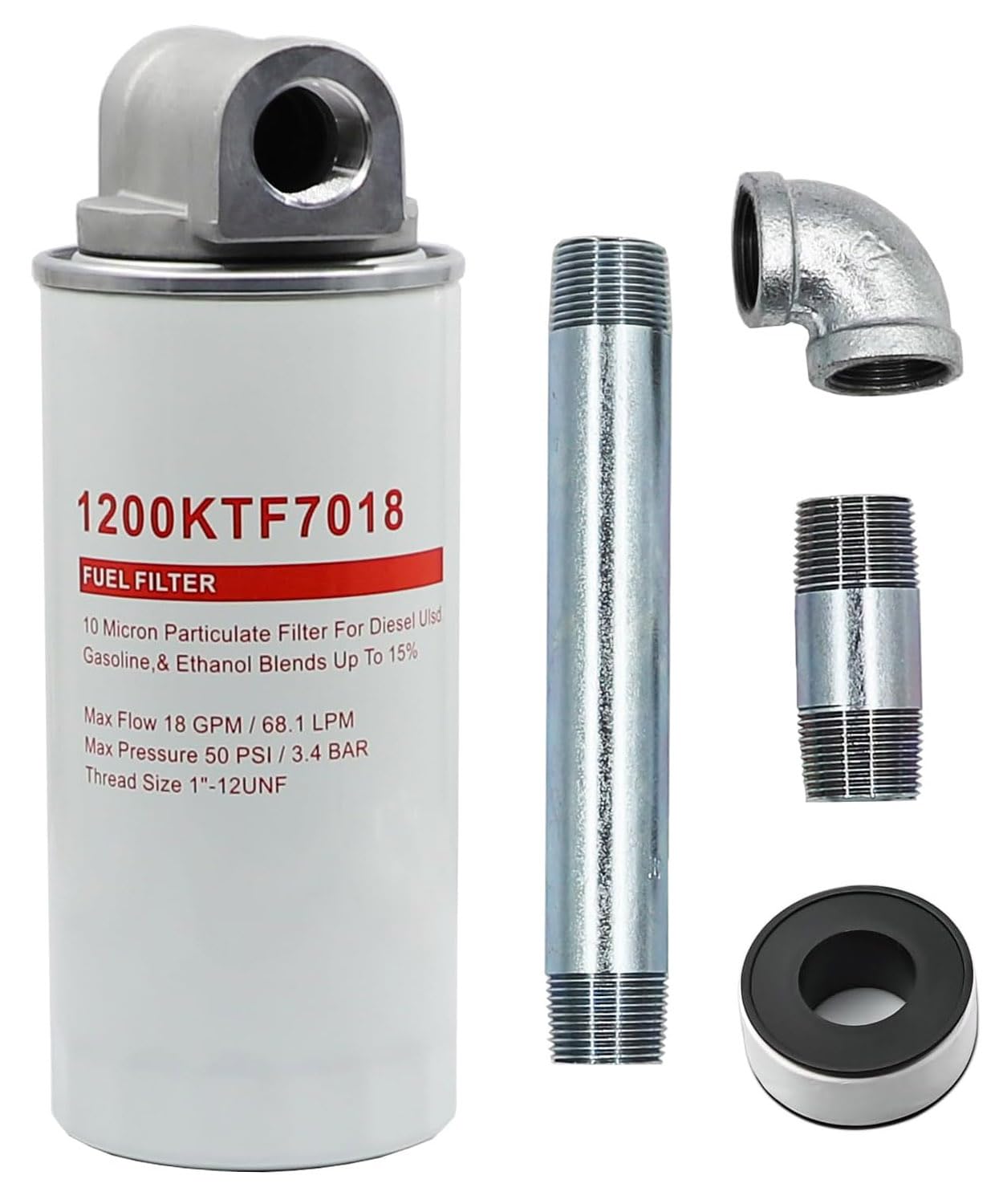 LTZLL 1200KTF7018 10 Micron Fuel Filter Assembly