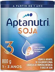 Primeira Infância: Aptanutri Soja 3 800g - 1-3 anos