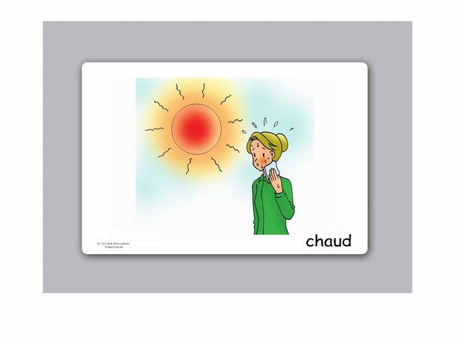 Yo-Yee Cartes Images Sentiments En Français - 20 Flashcards Pour Apprentissage Langues