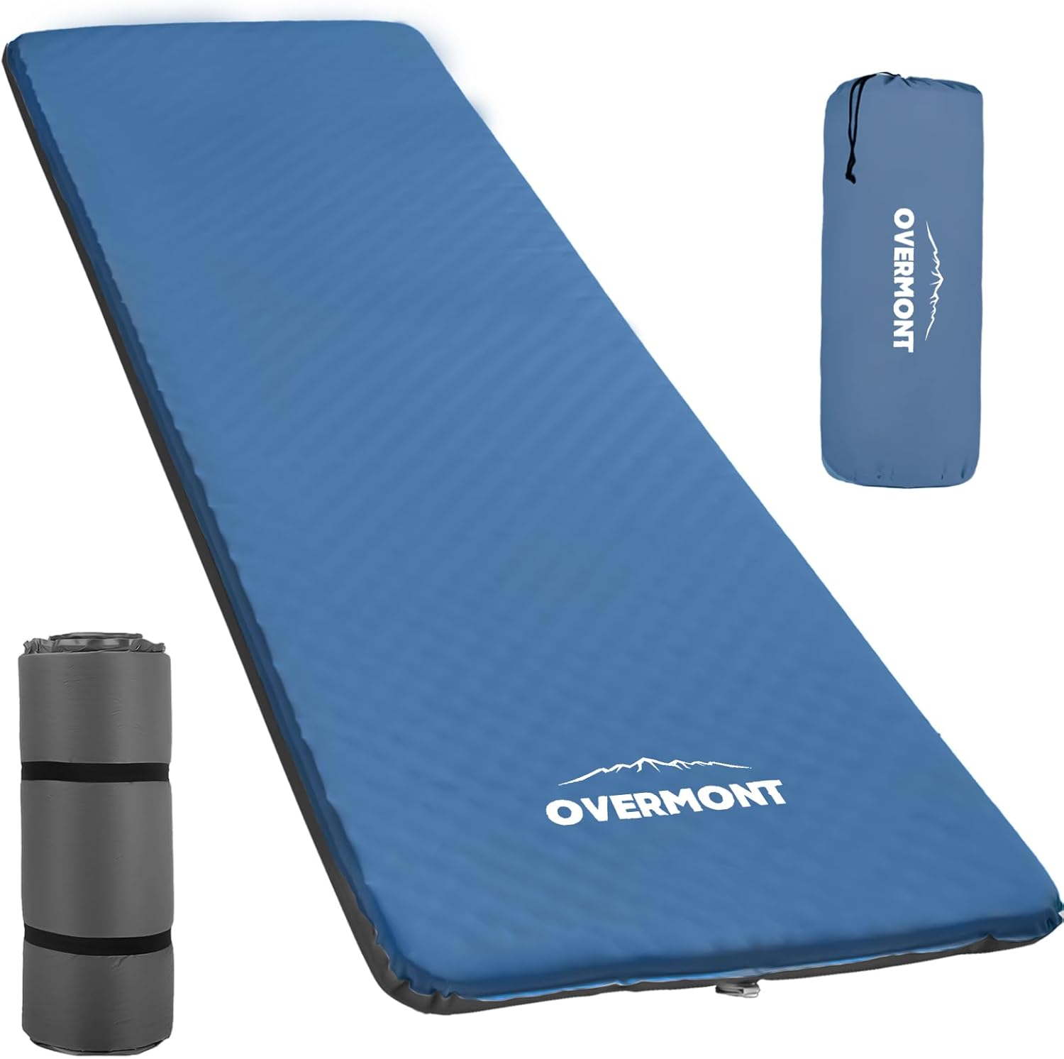 Overmont SelfInflating Sleeping Mat with Pillow Carry Bag 3” Ultra