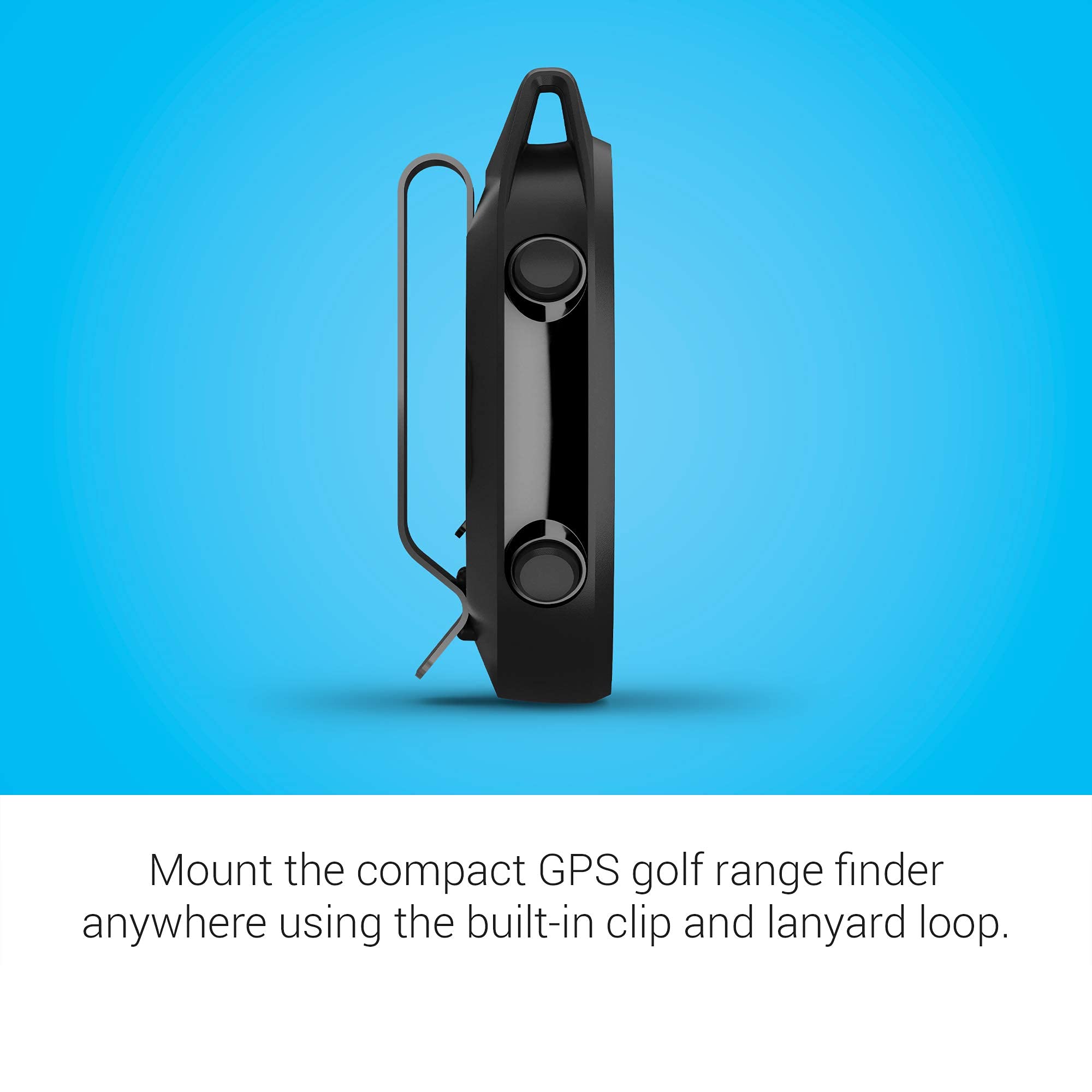 Garmin Approccio G12, Telemetro GPS da golf a clip, 42k+corsi precaricati, 010-02555-00 (Ricondizionato)