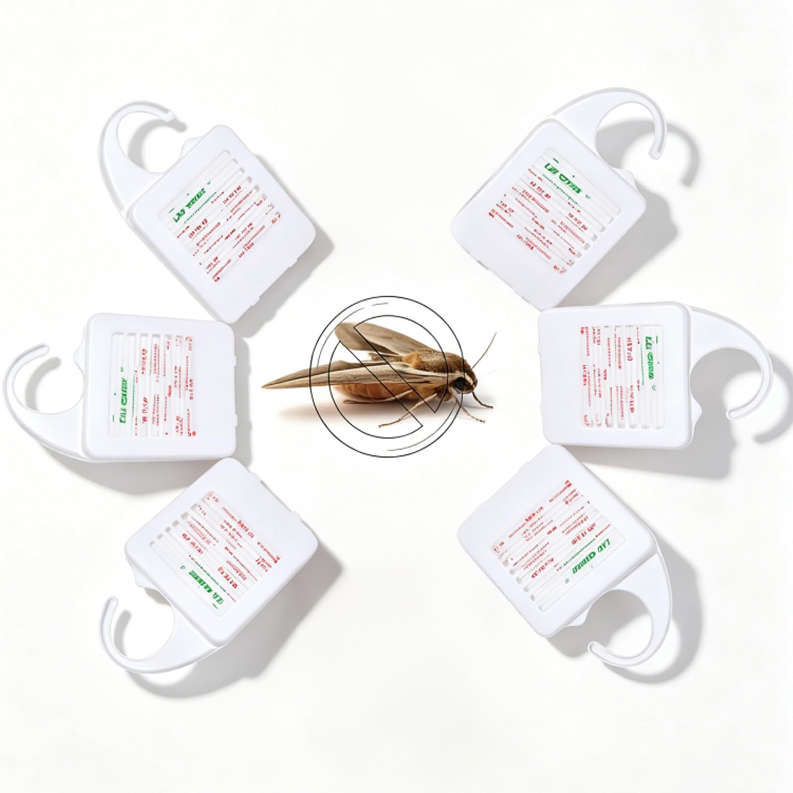 6 Hanging Moth Repellent for Wardrobes, Moth Killer for Wardrobe