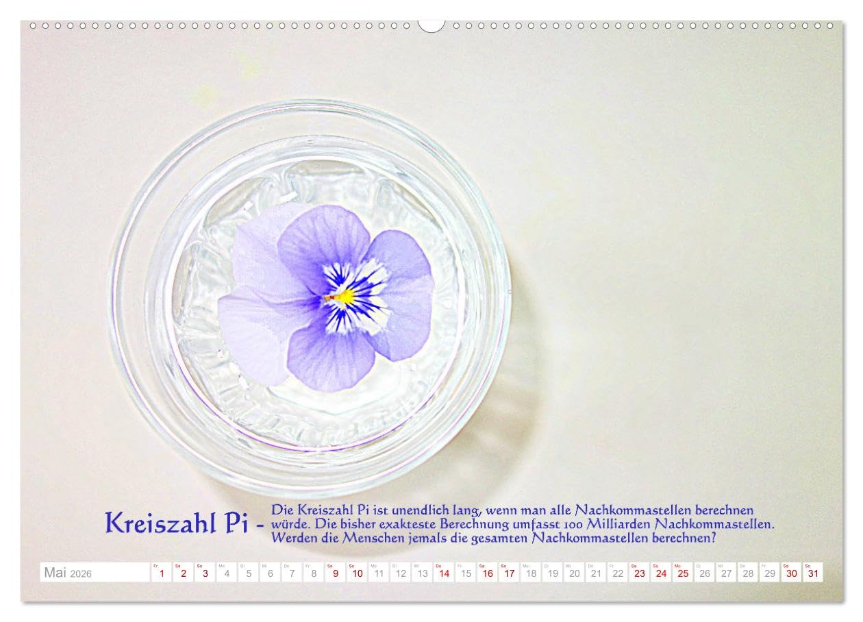 Vermeintliche Gottesbeweise - Nachdenk-Kalender (hochwertiger Premium Wandkalender 2026 DIN A2 quer), Kunstdruck in Hochglanz: Es gibt bisher keine ... werden, sondern nur da. (CALVENDO Glaube)