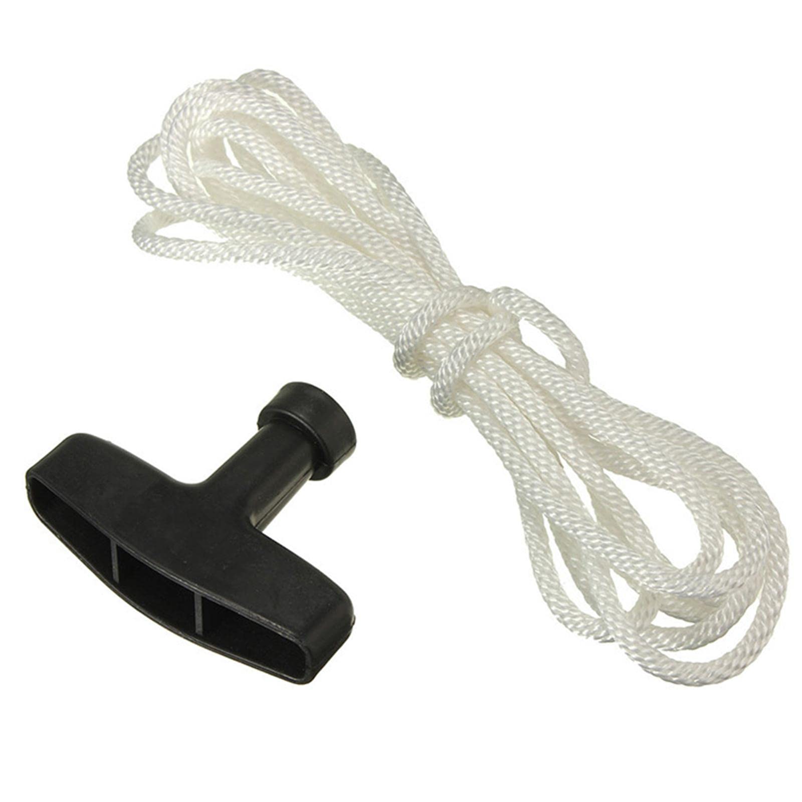 THE STYLE SUTRA® Starter Handle with Rope Mower Pull Cord Universal for Replacement Accessory 3m | 1 Starter Pull Handle 1 Rope(Optional Length)
