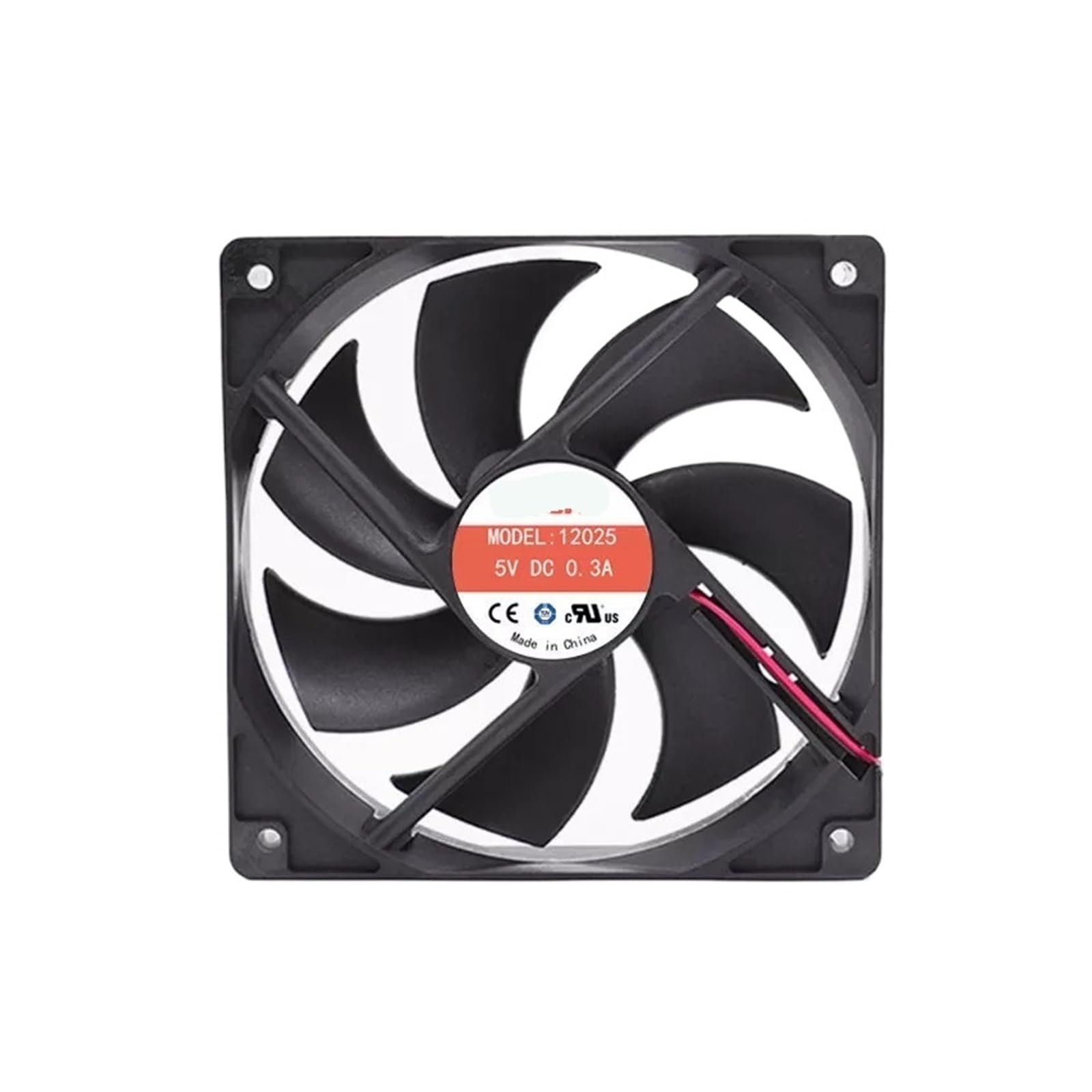 YMUGUEGH 120x120x25mm 120mm 12025 5V 12V 24V cooling fan(5V 2wire ball)