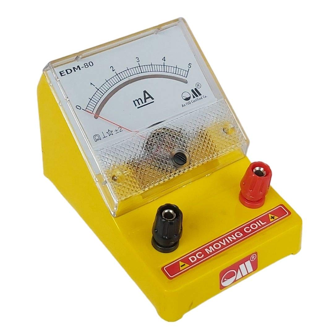 Om Meters EDM-80 Desk Stand Analog 0-5mA DC Milli Ammeter (Yellow) (B08XJKZCGD) Amazon Price History, Amazon Price Tracker