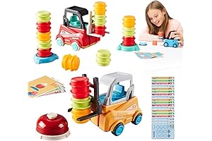 Forklift Frenzy: Thrilling Stacking and Matching Game for Kids