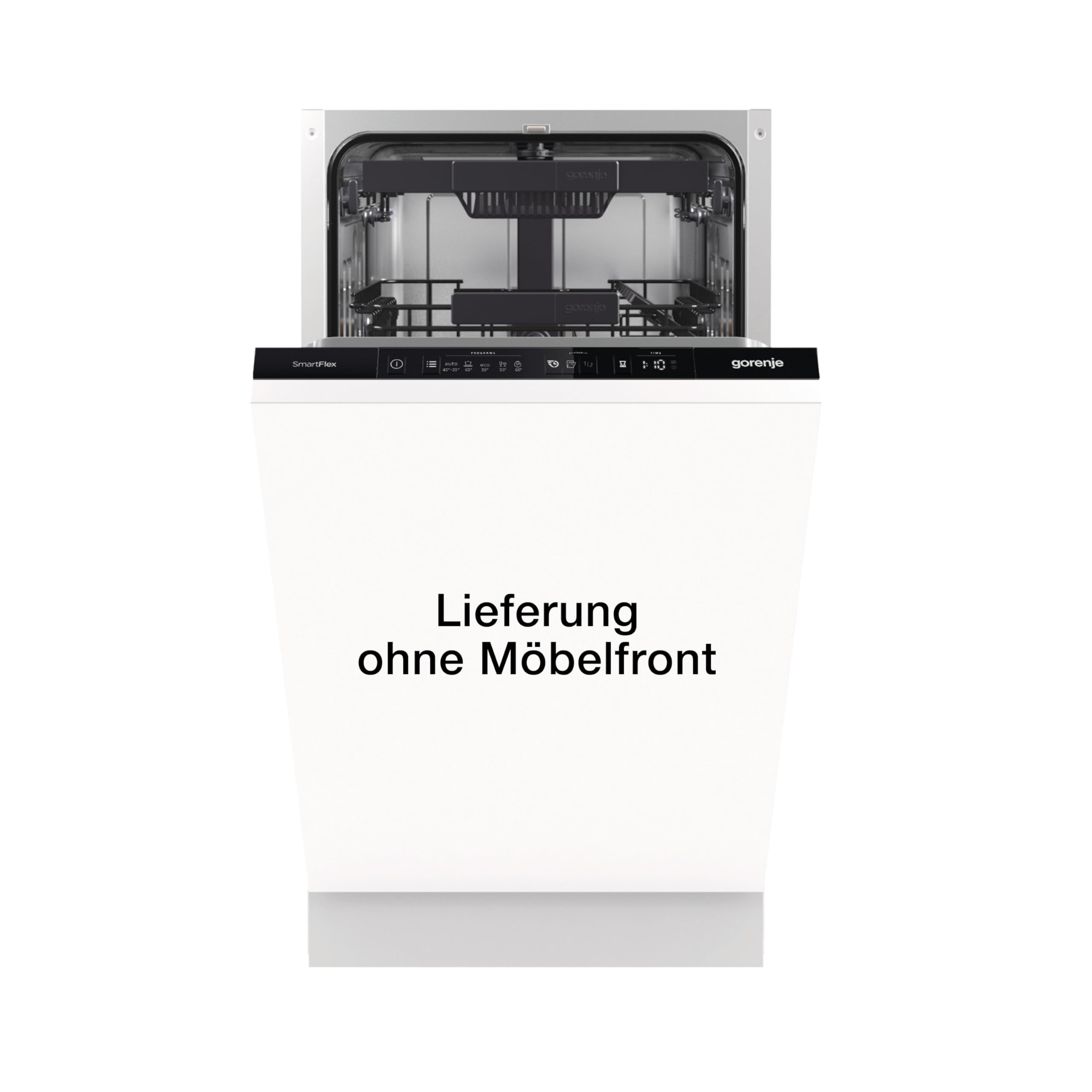 Gorenje GV561D10 Geschirrspüler/Einbaugerät FRONT NICHT ENTHALTEN/44,8 breite/11 Maßgedecke/5 Programme/TotalDry/Total AquaStop/Überlaufschutz/Klick-Klack-System/EEK: D/Einbaunische(HxBxT):82x45x58cm