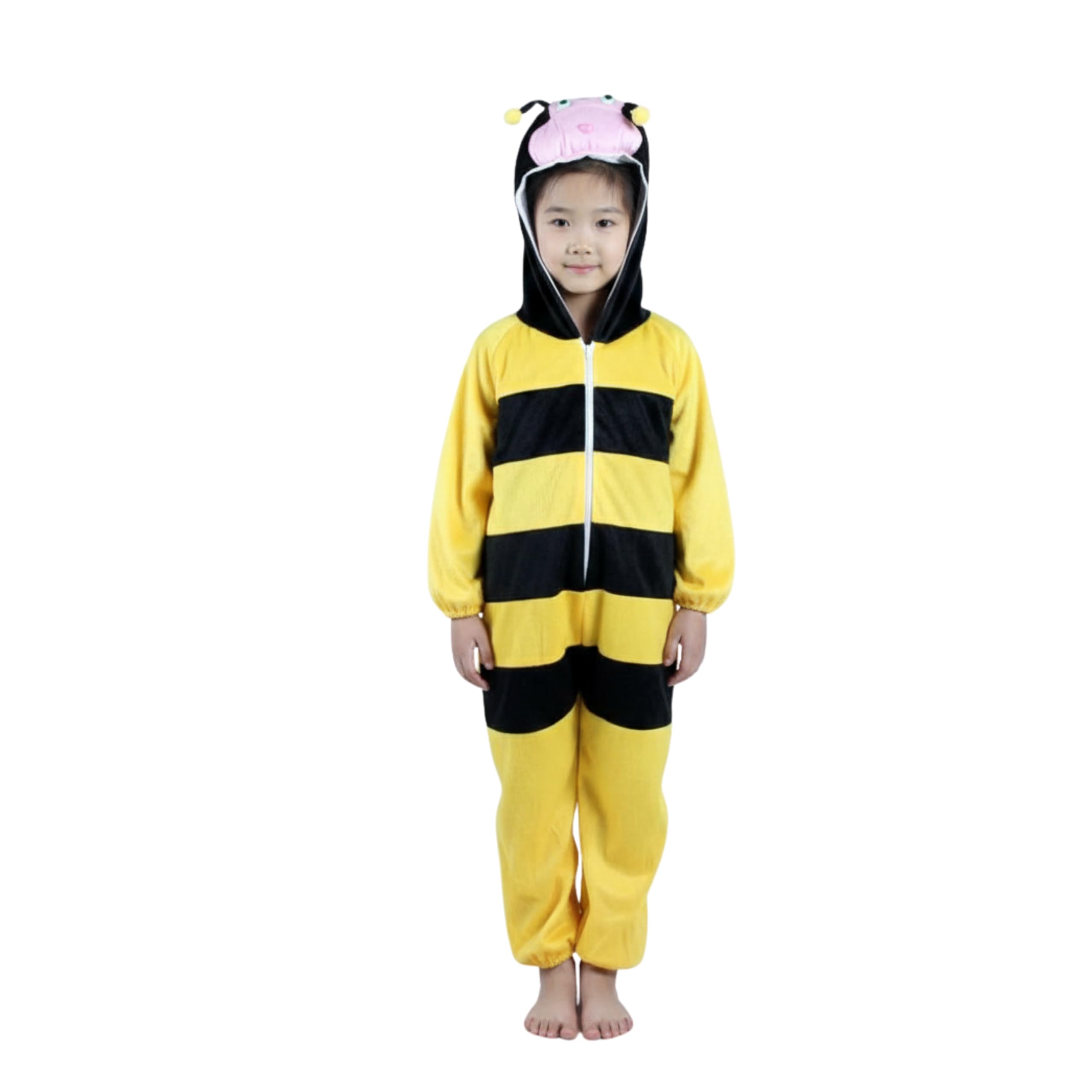 BEE Costume for Kids 1-6 years | Animal Costumes for Kids | BEE Jumpsuit Halloween Costume for Kids |BEE Costume for Toddlers (Medium)