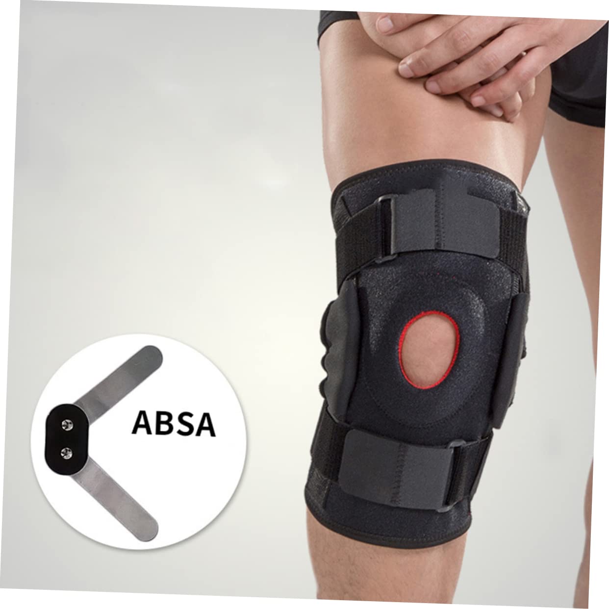 minkissy Thickened Cushion Knee Pad Patella Knee Strap Brace for Running Cycling Sports Protection