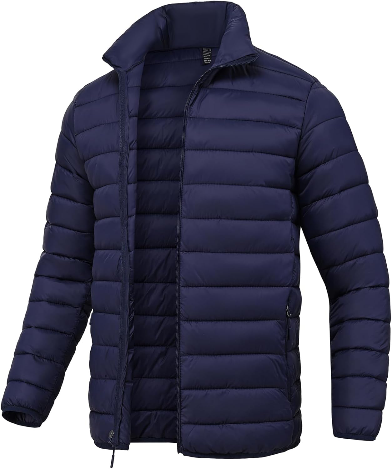 SPOSULEI Men Puffer Down Jacket Packable Lightweight Winter Jackets Coats Outdoor Waterproof Insulated Jackets