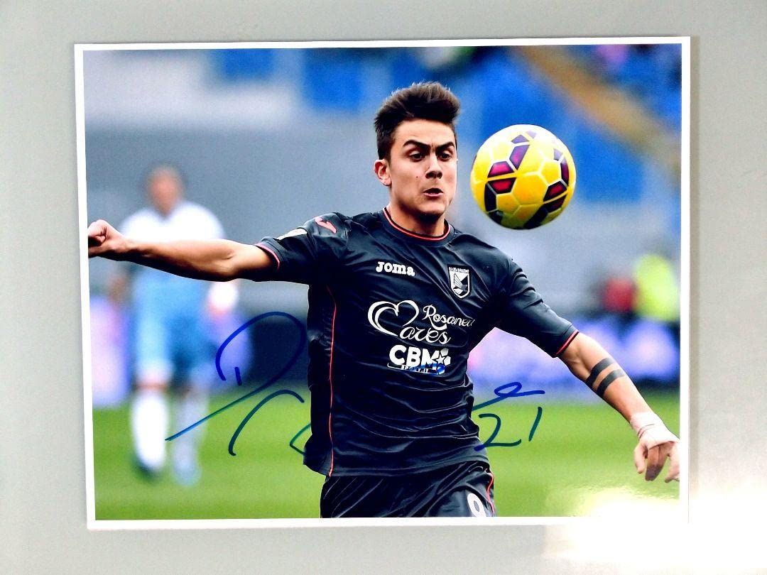 Amazon.co.jp: パウロディバラ直筆サイン入り特大写真…Paulo Dybala 