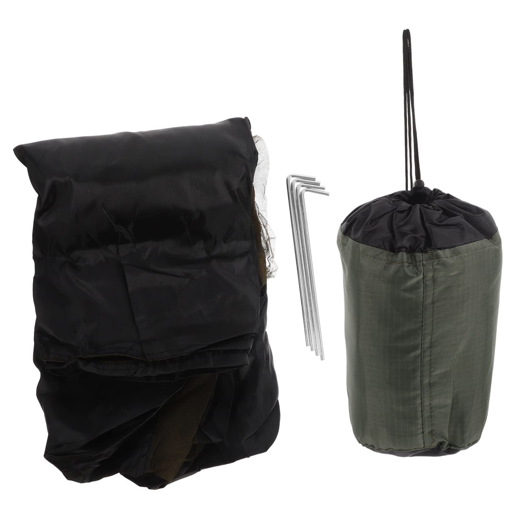 Filet de tente de camping VOSAREA contre l'humidité du sol avec ouverture zippée pratique