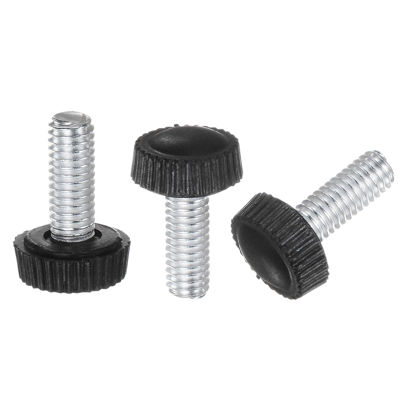HARFINGTON 4 Perillas De Ala En T, Tornillos De Pulgar M6 X 0.394 In Rosca Macho