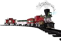 Lionel North Pole Central Freight Bluetooth Train Set with Water Vapor Smoke, Lights & Sounds - Battery-Powered Toy for Kids 4+
