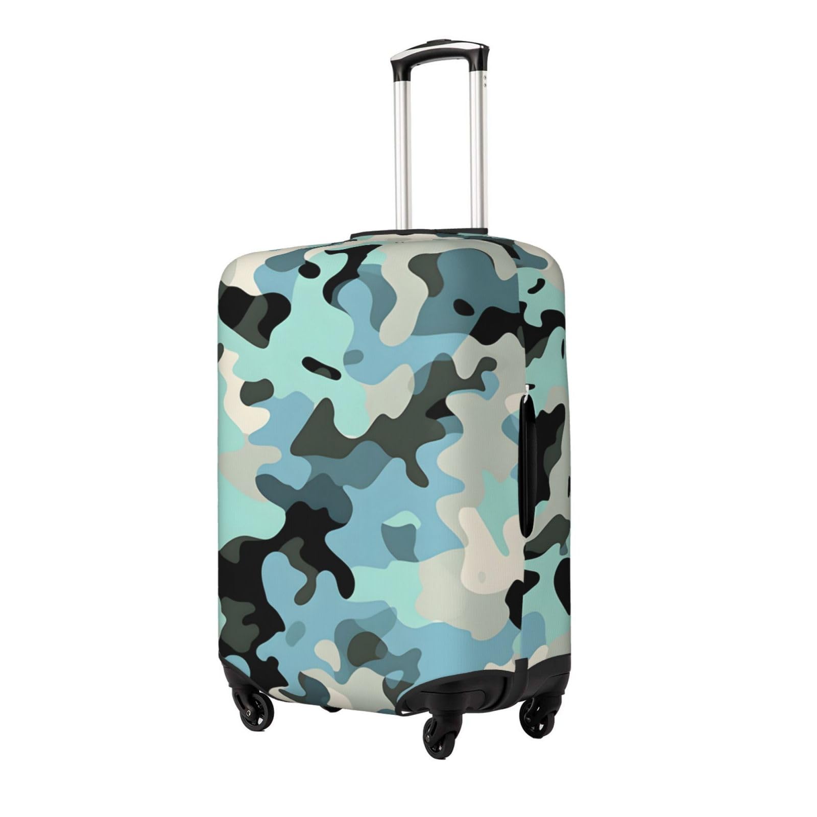 Kofferabdeckungen, Koffer Camouflage Farbe Gepäck Abdeckung 18-32 Zoll Koffer Abdeckungen Protektoren(M)