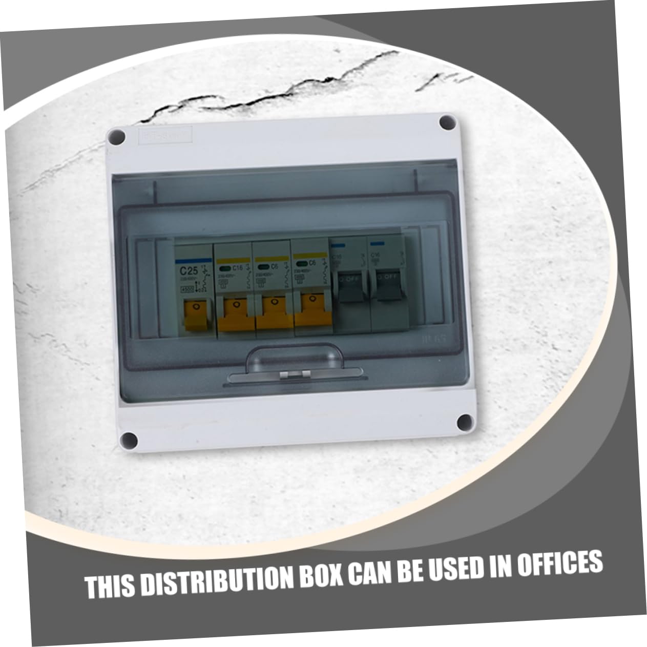 Veemoon Caja De Interruptores Exterior Caja Estanca Electricidad Versátil Adaptable