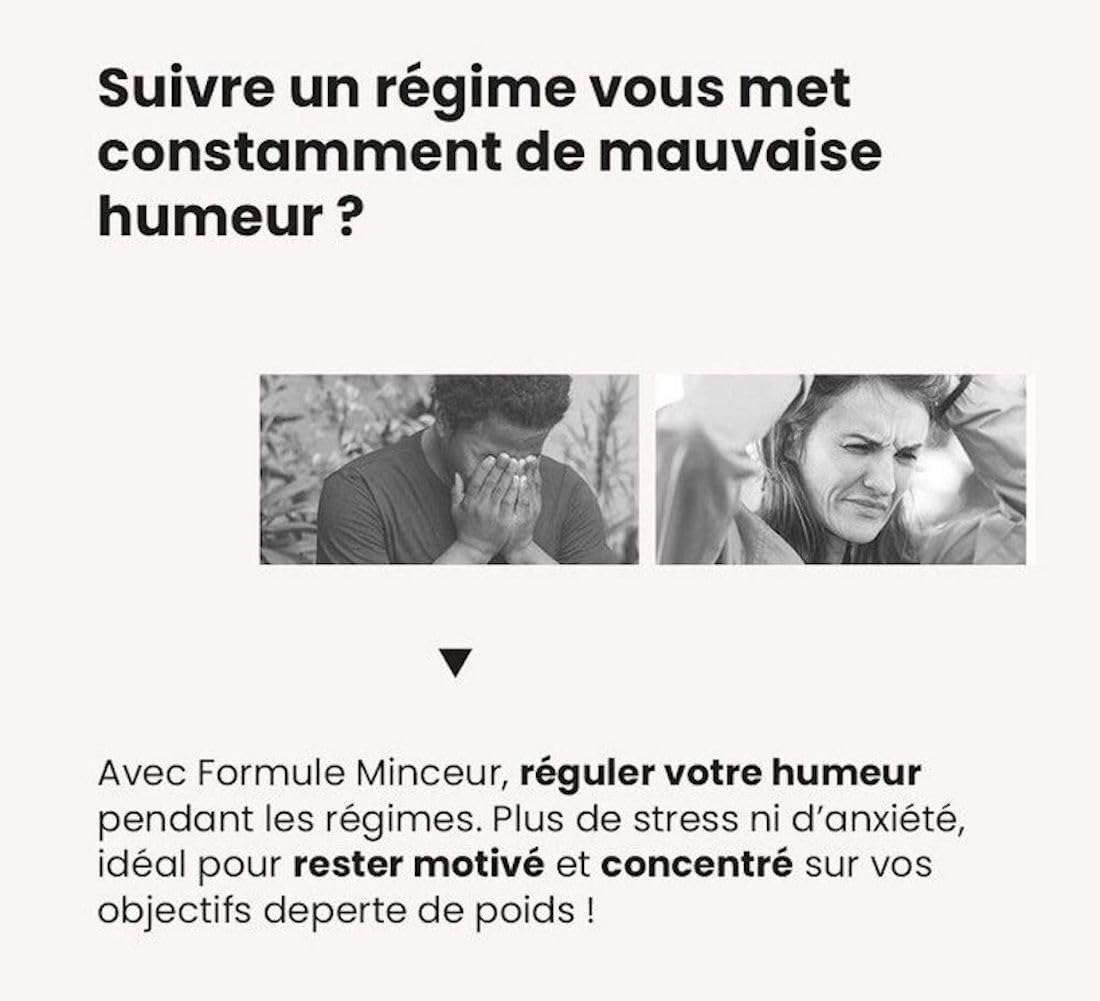 Formule Minceur Naturelle | Complément Alimentaire Perte de Poids | Réduction de la Rétention d’Eau & Effet Drainant | Chai Hu, Kudzu, Pissenlit, Pivoine, Mandarine | 100 Gélules | Fabriqué en France