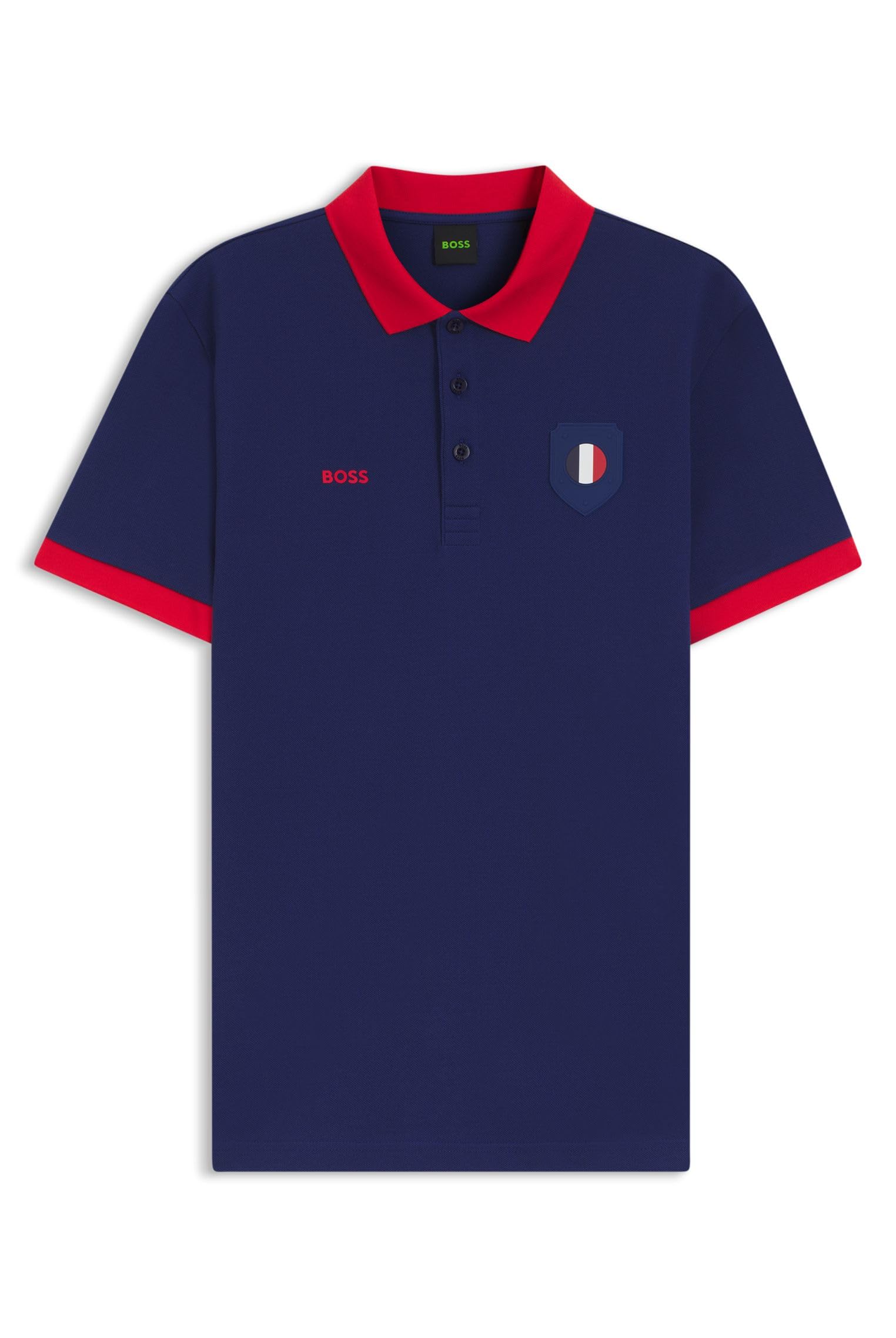 BOSS Men's Pl_bb BC Lux Paddy Polo Shirt, Navy 419, L