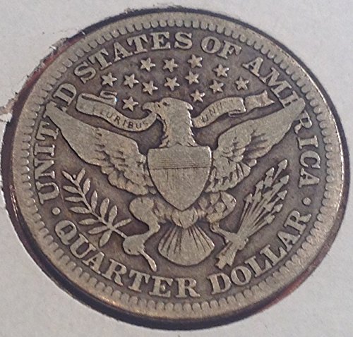 1912 P Barber Silver Quarter Seller Fine
