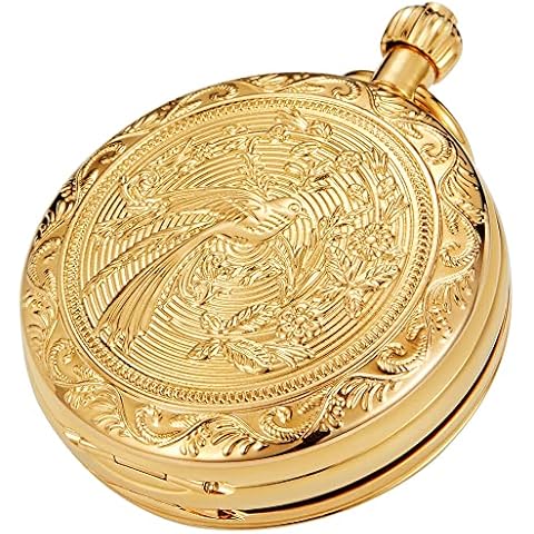 Tiong Antique Tourbillon Pocket Watch with Chain Cover