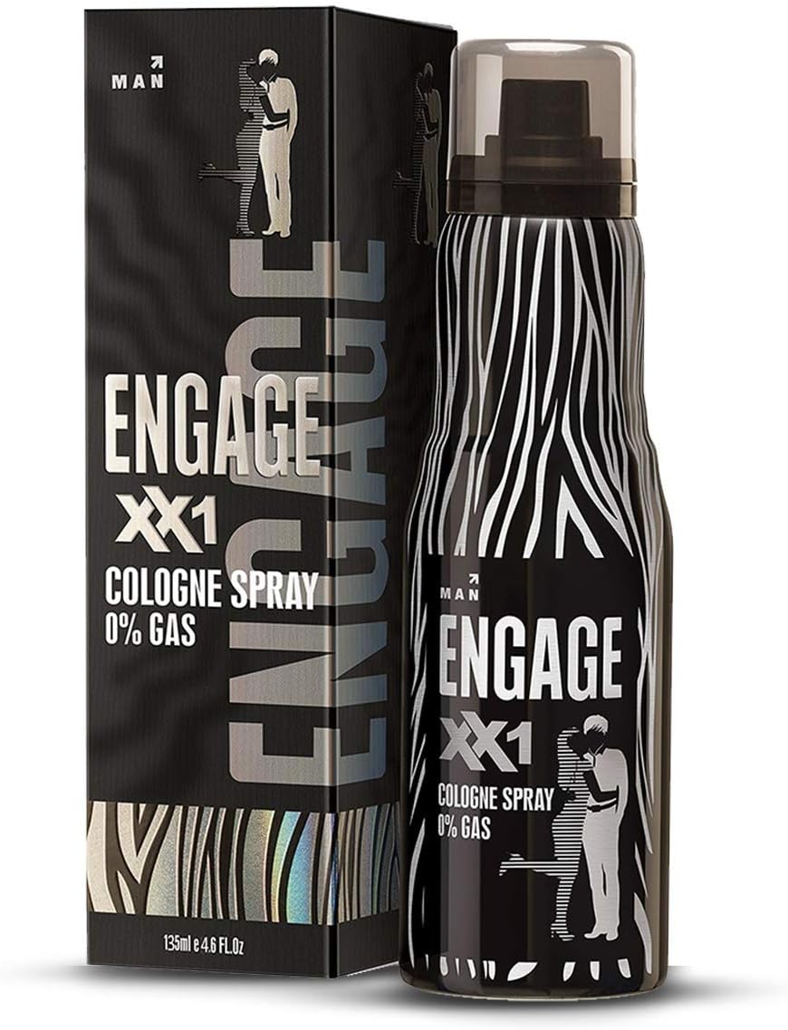 Engage Cologne Spray XX1 for Men, 135ml