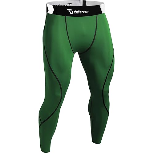 Defender Mens Compression Baselayer Pants Legging Shorts Shirts Tights