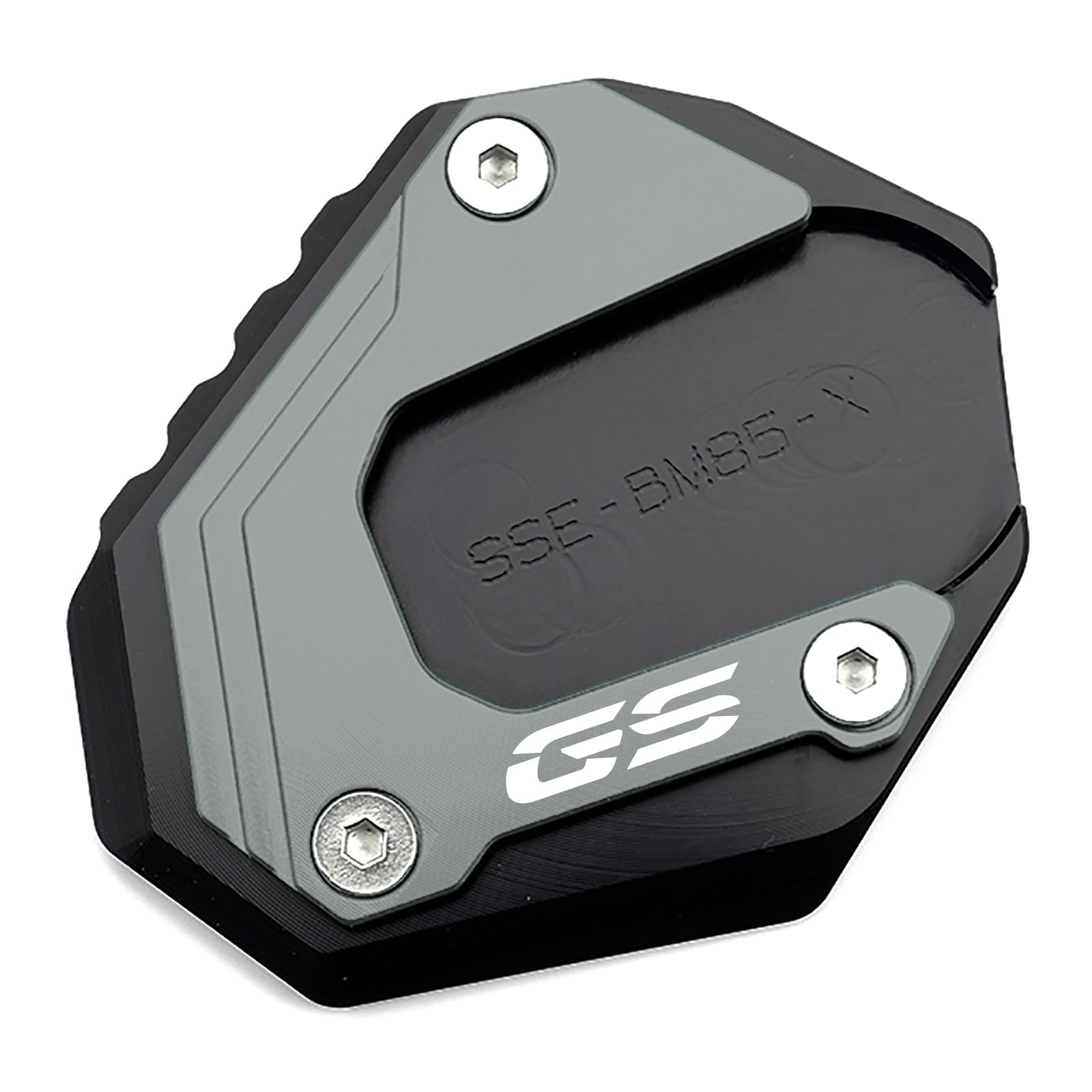 per F 750 850 GS F850GS F750GS ADVENTURE 2018-2022 2023 accessori moto gs850 gs750 cavalletto CNC laterale ingranditore piastra (grigio)