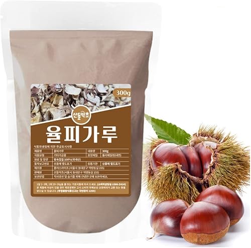 Miniatura 1 de Polvo de extracto de cáscara interna de castaño puro orgánico natural -10.58 onzas (10.58 oz)