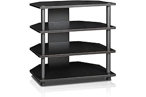 Furinno Turn-N-Tube Kids TV Stand in Blackwood