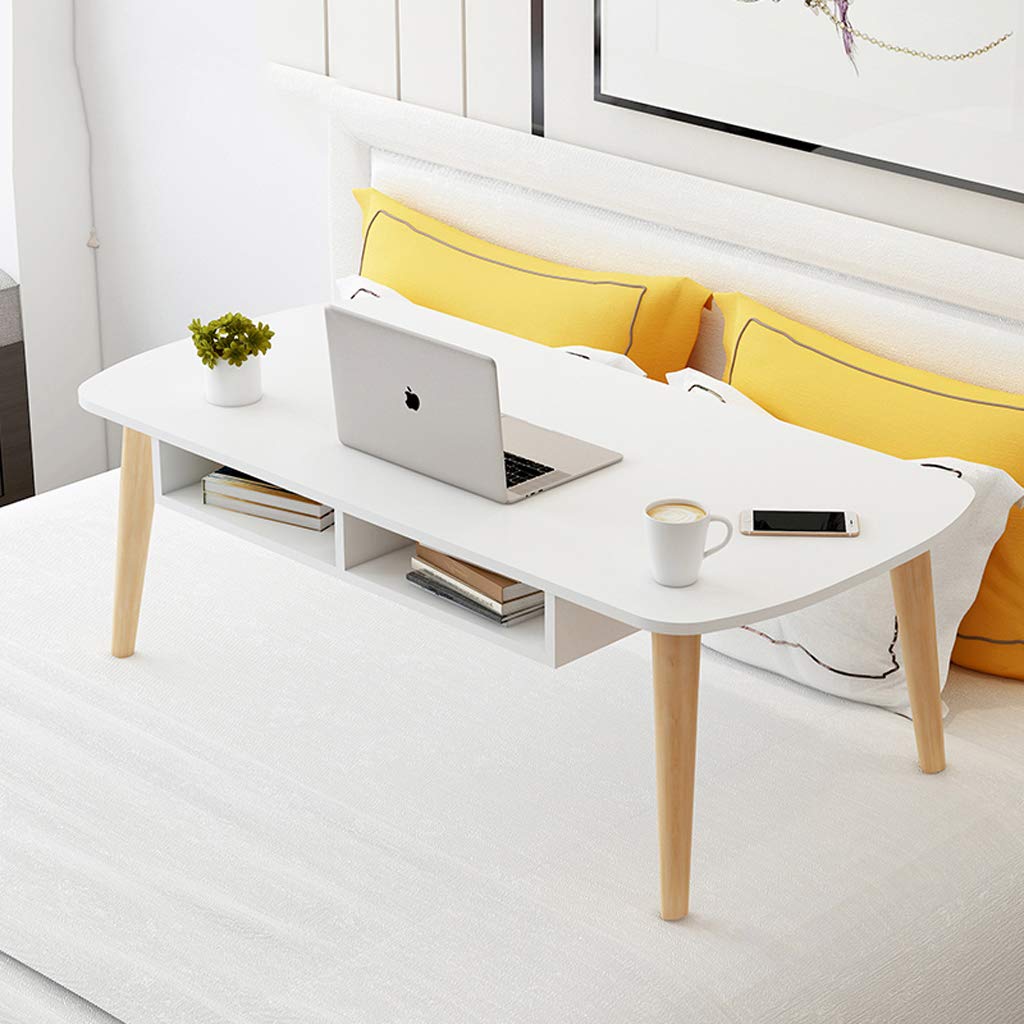 AICN Laptop Table/Bed Desk/Children ’s Solid Wood Study Desk/PC Laptop Table/Dining Gaming Table for Home Office/Meeting Room Desk/Kitchen Table/Work Station/Sofa Floor Reading Table