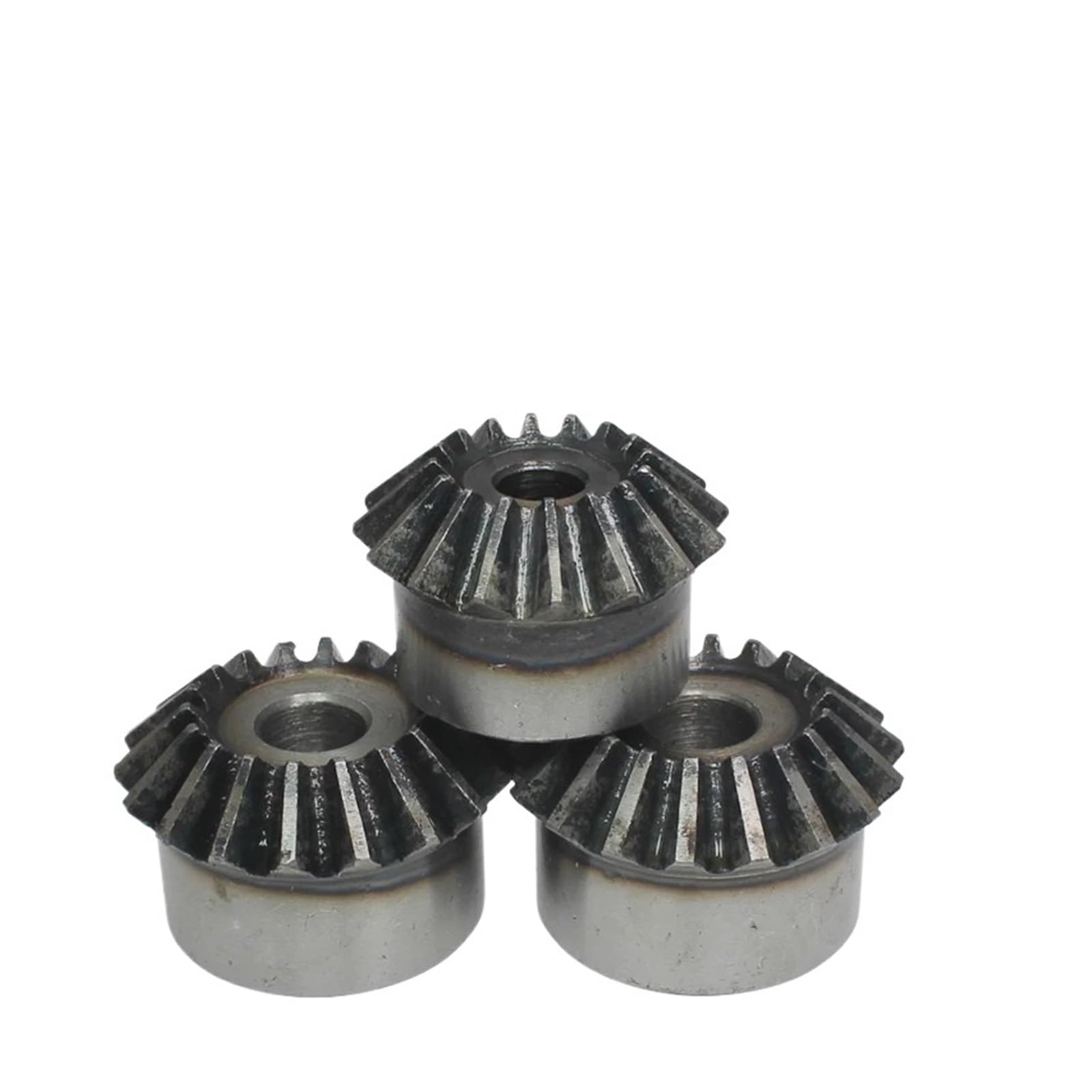 Bevel Gears 1 Piece Bevel Gear 2M15T/16T/17T/18T/19T/20T Gear 90 Degrees Meshing Angle Carbon Steel Transmission Ratio 1:1 Transmission Part(18 Teeth)