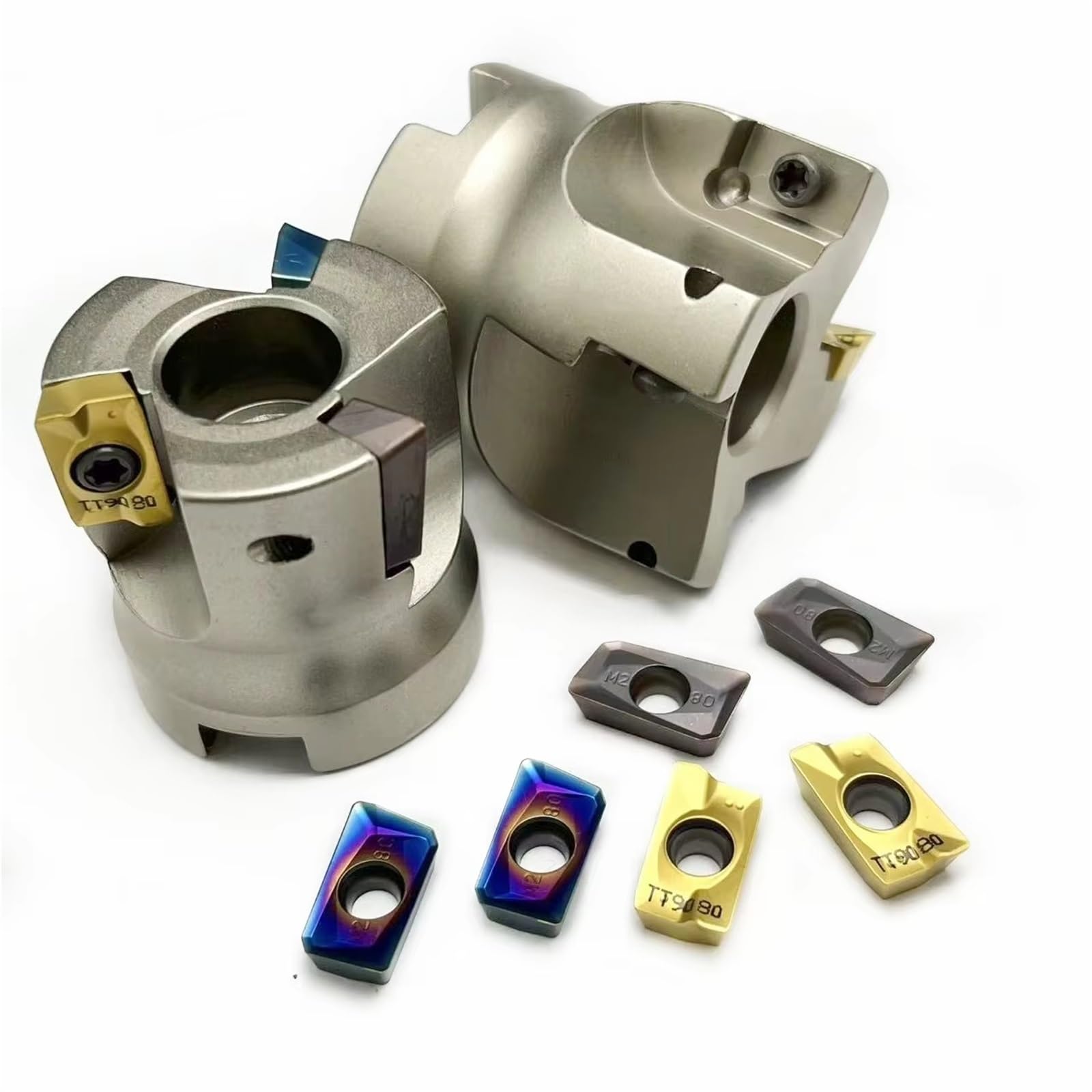 Máquinas herramientas BAP400R 40-22-3T BAP 400R 50-22-4T cortador plano de fresa frontal flauta 10 Uds APMT1604PDER insertos carburo Herramienta de Torno(1PC BAP400R 63-22-4T)