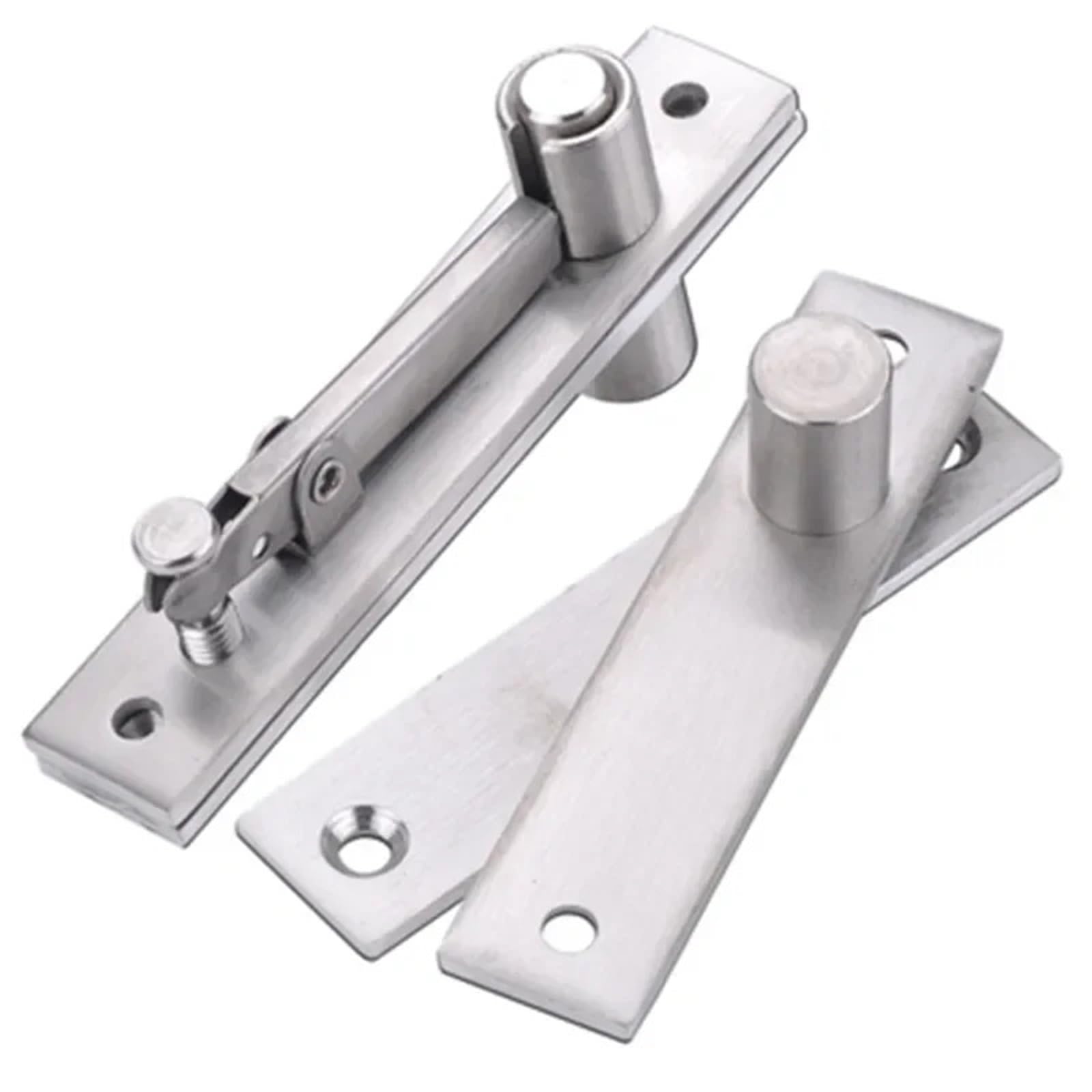Bisagra De Puerta Madera Con Eje Giratorio 360 ​​grados Alta Resistencia Y Pivote Acero Inoxidable Oculto