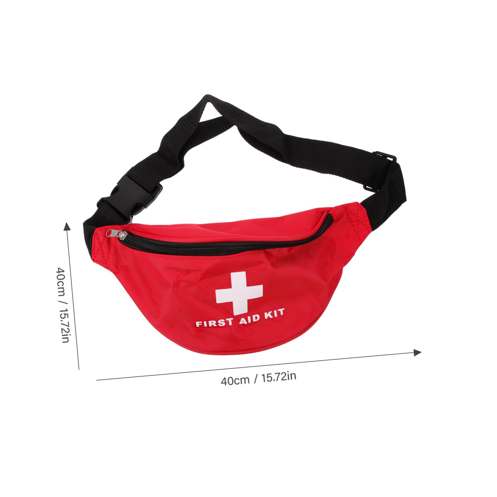 FOYTOKI First Aid Belt Bag Portable Medicine Bag Organizer Emergency Pouch for Travel School Outdoor