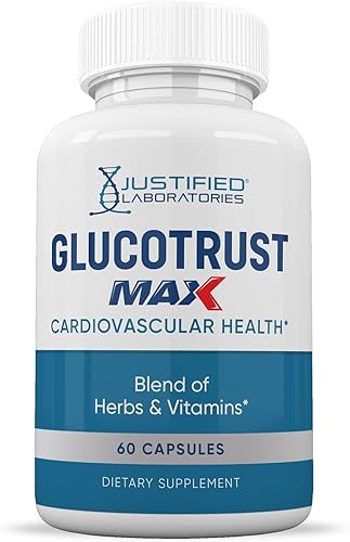 Miniatura 4 de Justified Laboratories Glucotrust Max 1295MG Formula Suplemento Píldoras 60 Cápsulas