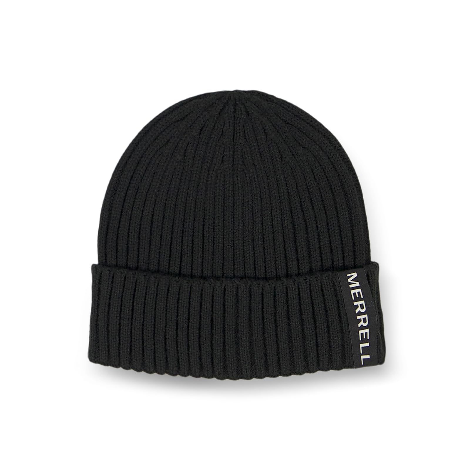 Merrell Crestone Ribbed Cuff Hat, Classic Knit Beanie with Cuff, Ideal for Cold Weather