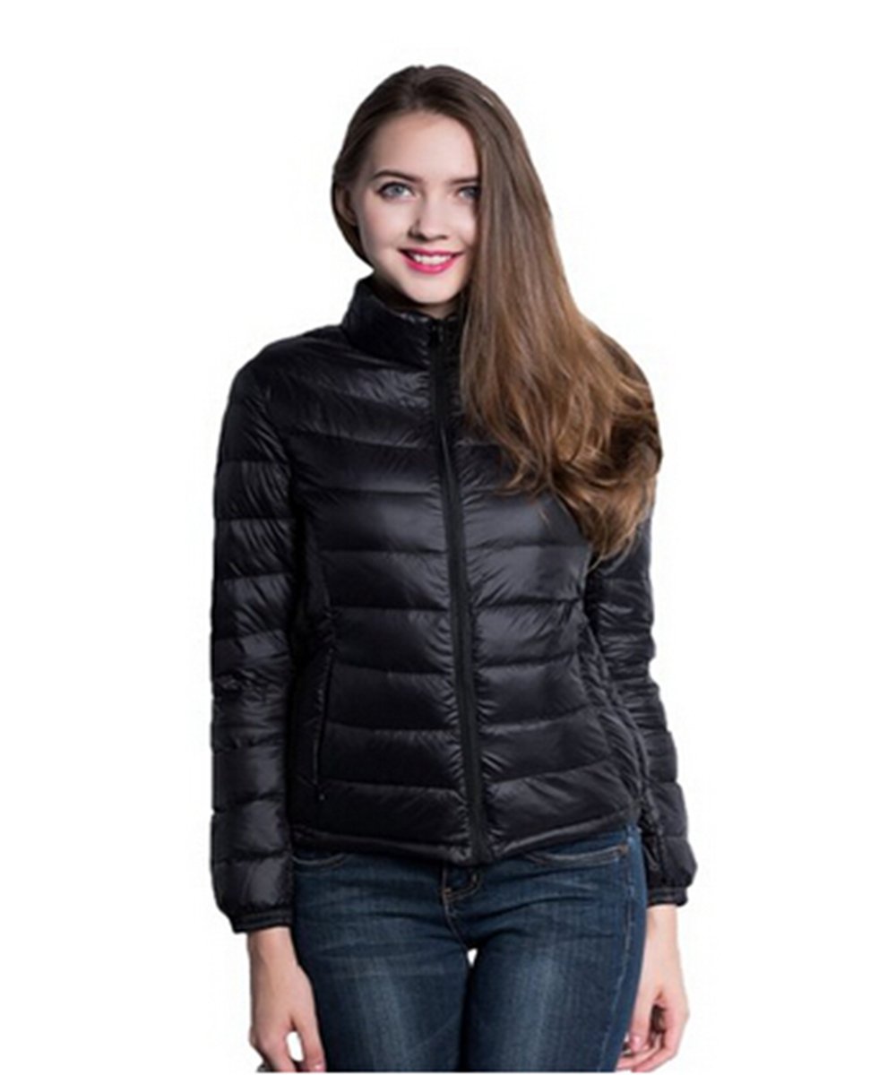 mecawigWomen's Short Packable Jacket Down Coat