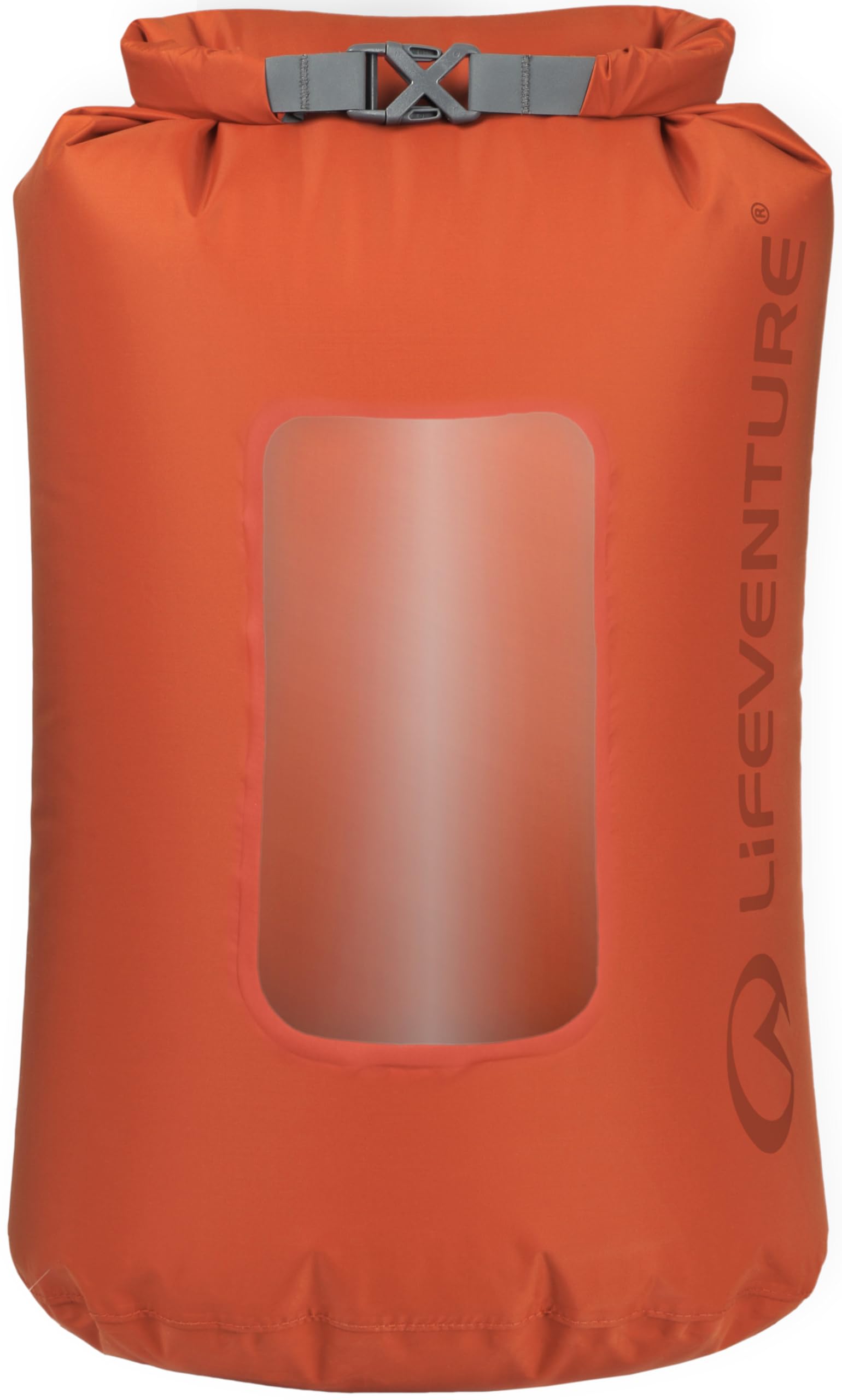 Lifeventure Stormlight, sacca impermeabile in silicone Rip-Stop 70D con cuciture completamente nastrate, chiusura arrotolabile, impermeabile, per viaggi avventurosi