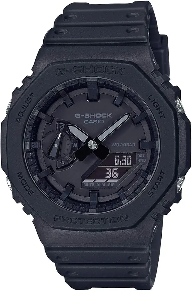 Relógio de Pulso Masculino Casio G-Shock Anadigi GA-2100-1A1DR.