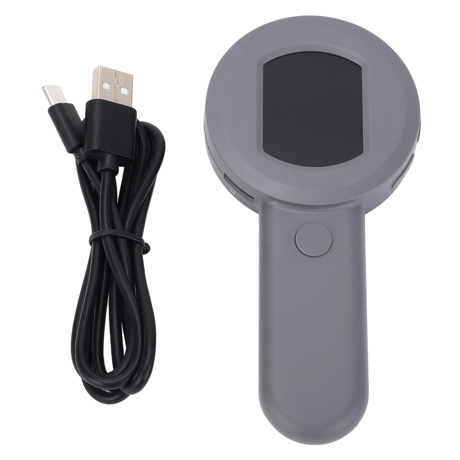 Lupa Recargable con 8 Luces LED, Lente de Aumento Iluminada, Grande, Liviana, de Mano, Opciones de Iluminación Dual, Soporte en Varios Idiomas, Se Conecta a la Computadora