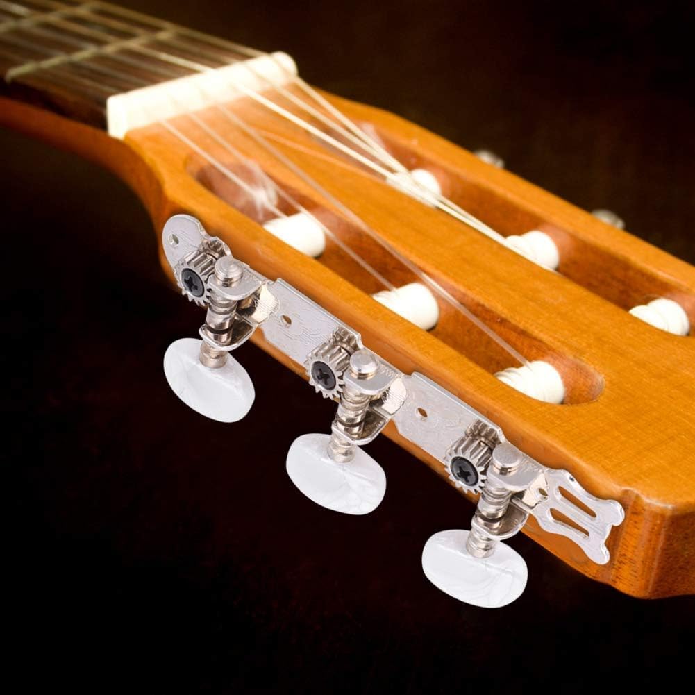 Piroli Meccaniche per Chitarra, Meccanica della Chitarra Classica Piroli Accordatura per Chitarra Classica Meccaniche per Accordatori di Corde per Chitarra