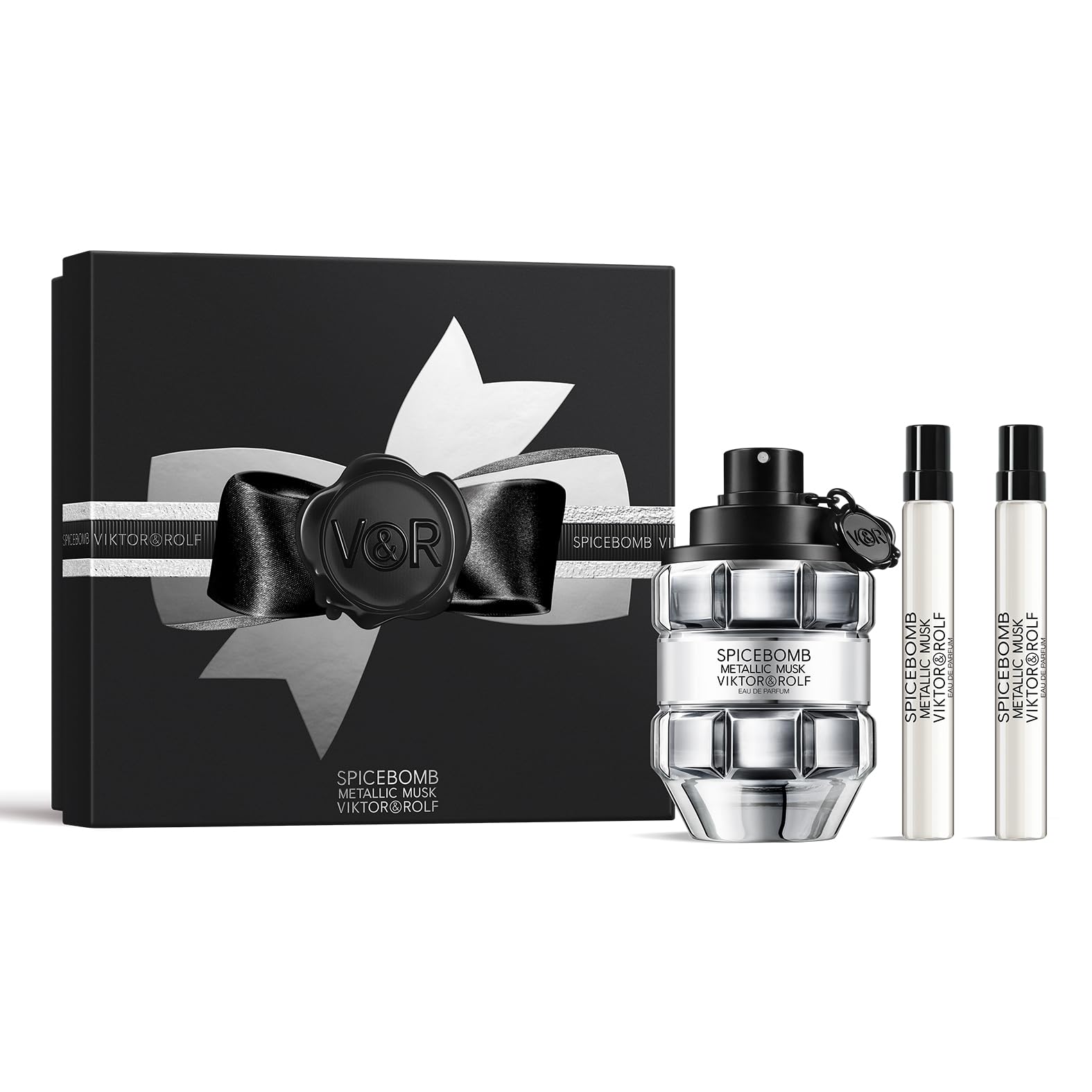 Viktor Rolf - Spicebomb Metallic Musk Eau de Parfum 3-Piece Set 205 Value - Cologne for Men -