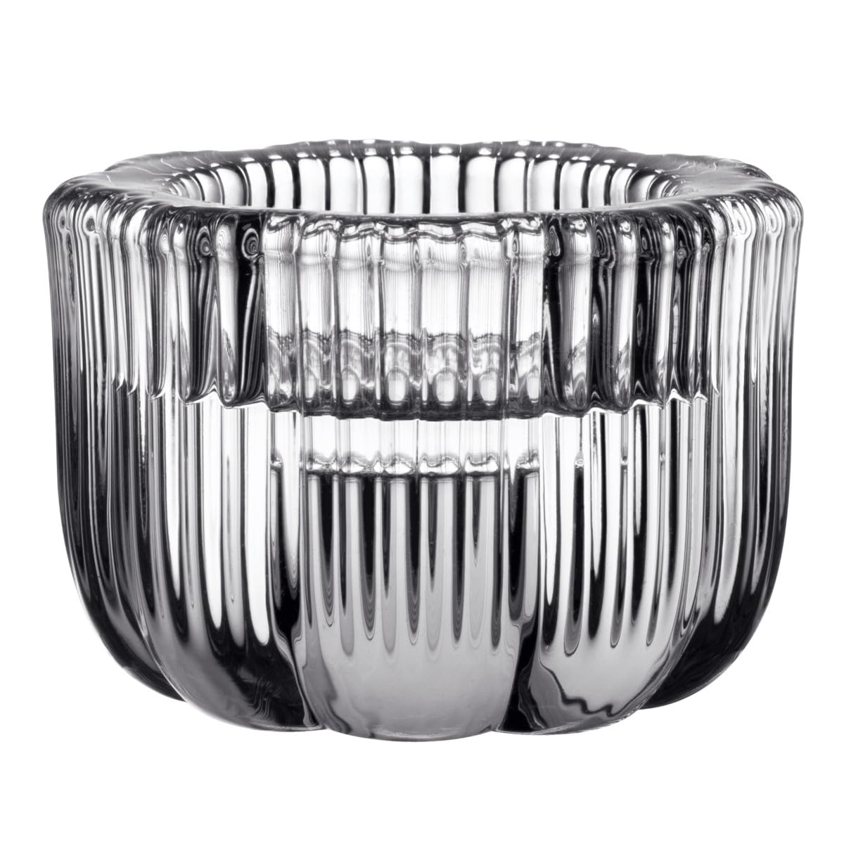 Villeroy & Boch - Fleur Bougeoir Transparent 2 En 1, Résistant Au Lave- Vaisselle, Bougeoir En Verre Bleu Pour Bougies à Chauffe-Plat Et Bougies à Tige/Bougies Piliers, Fait Main, Déco, Verre